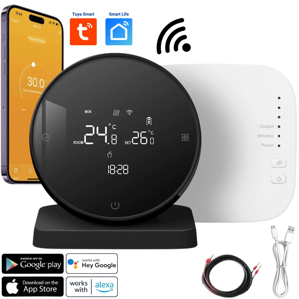 Termostat Smart BIRAI® Negru