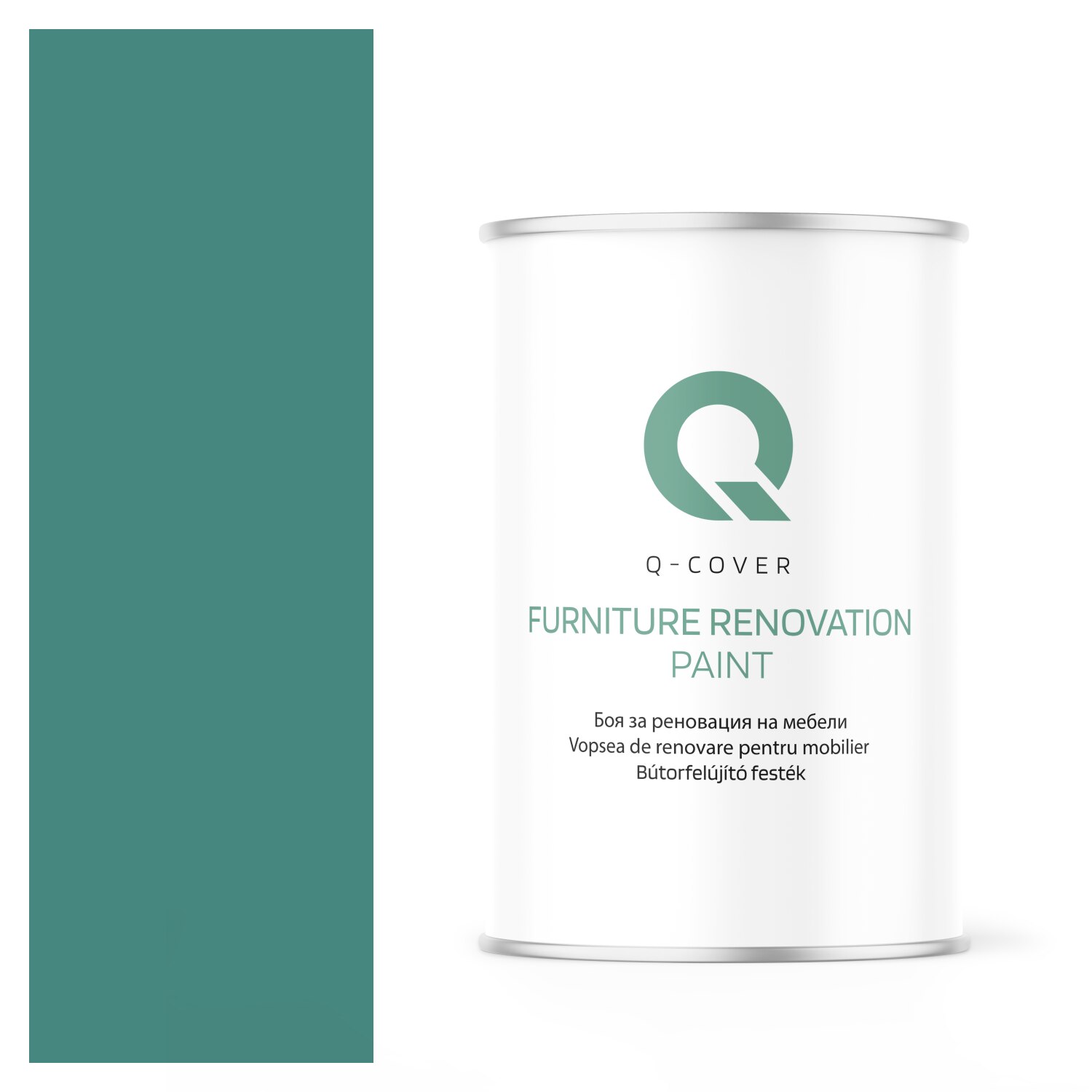 Vopsea Q-COVER Turcoaz menta 1 L