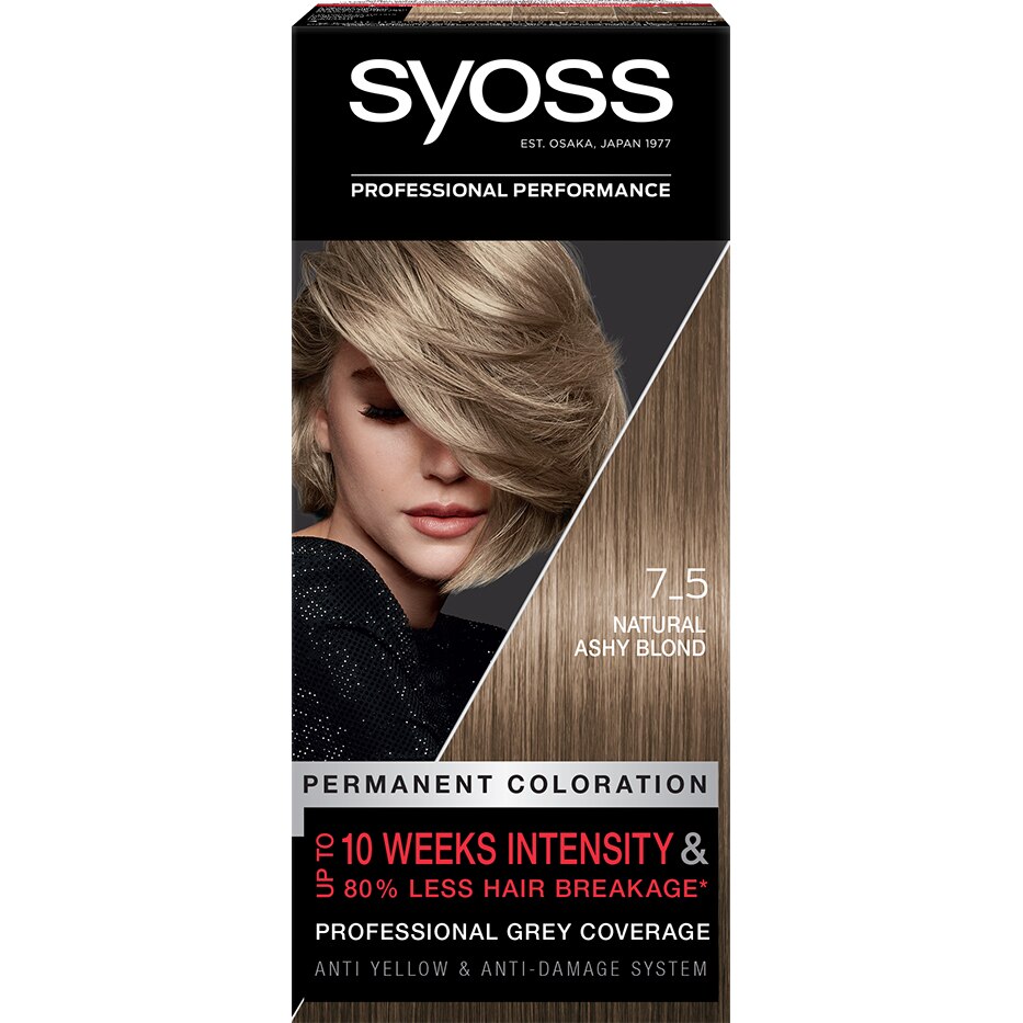 Syoss Color Baseline 7-5 Blond Cenusiu