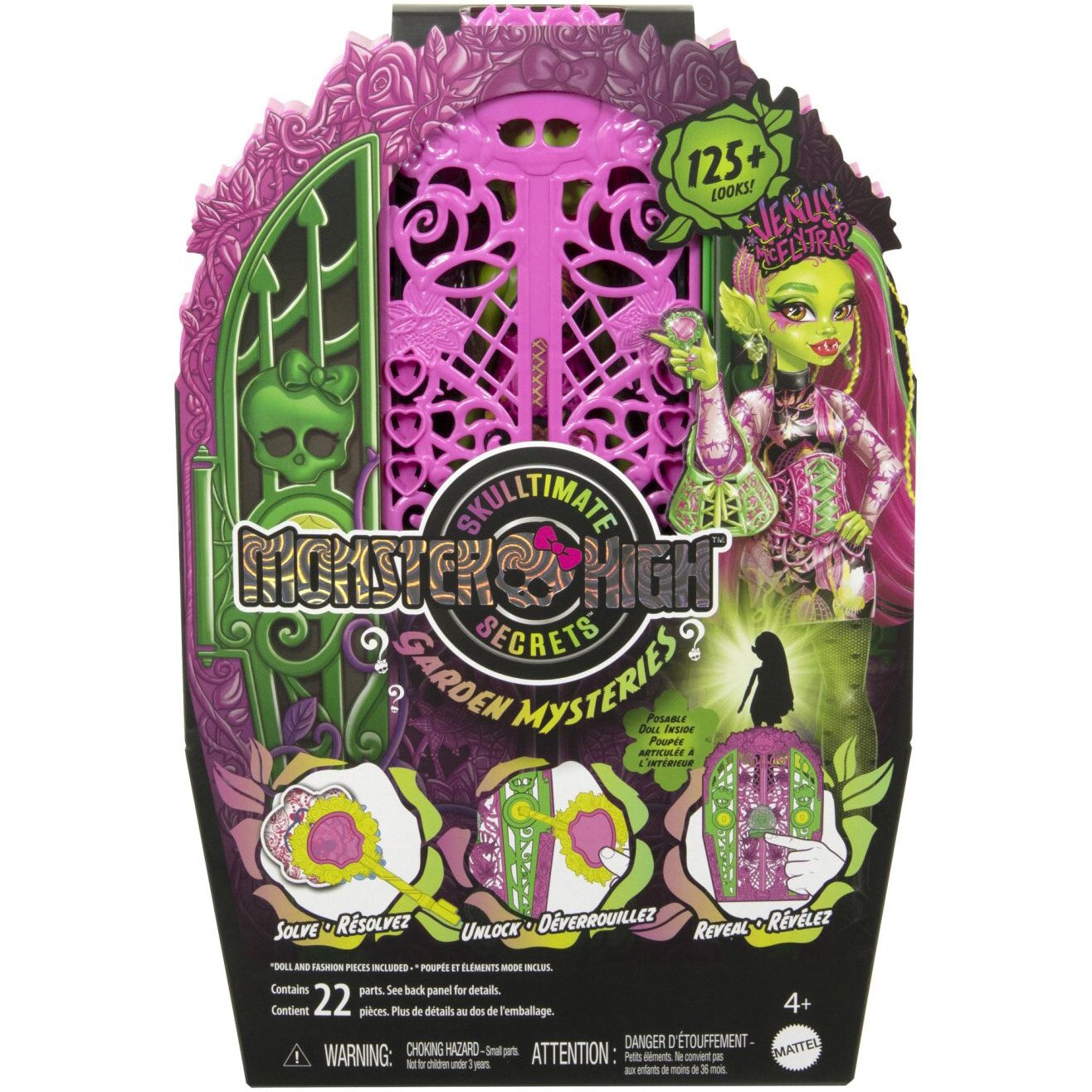 Set de joaca Monster High Garden Mysteries Venus Mcflytrap