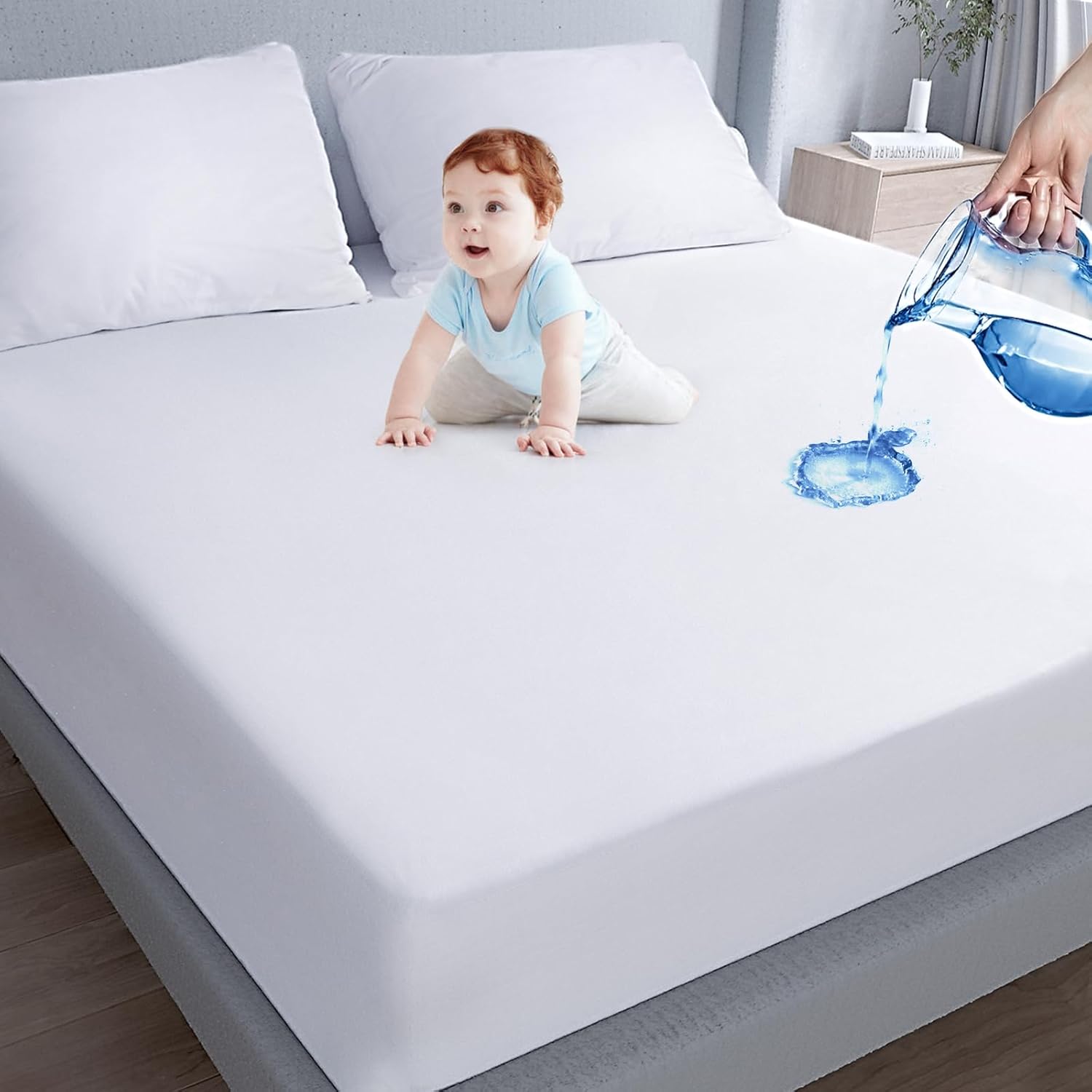 NufJoy Bumbac Frotir 140x200x25