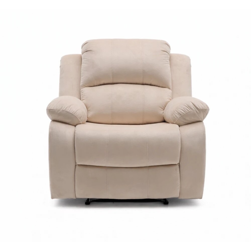 Topscaune Recliner Catifea Bej