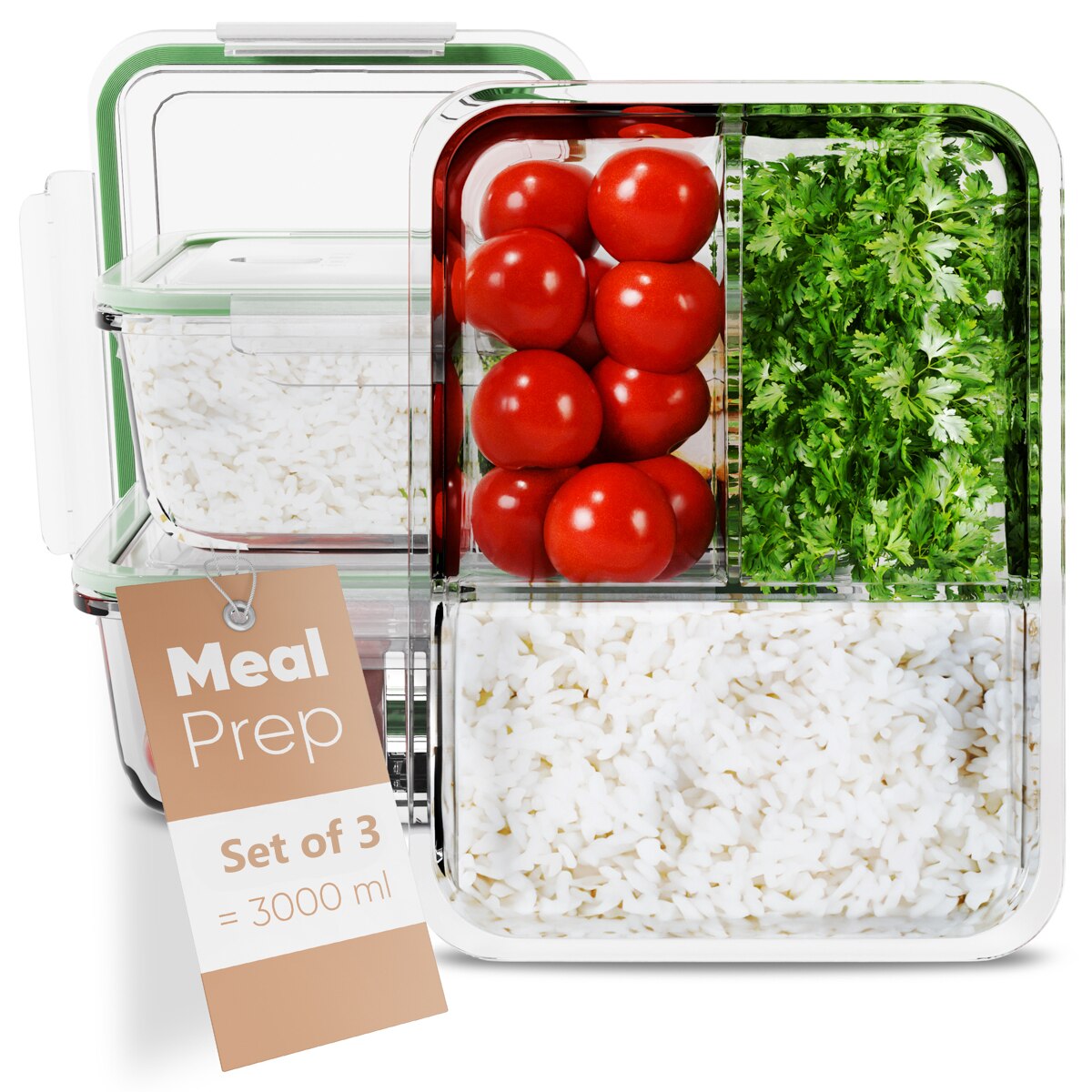 Set 3 caserole Classbach 1000 ml