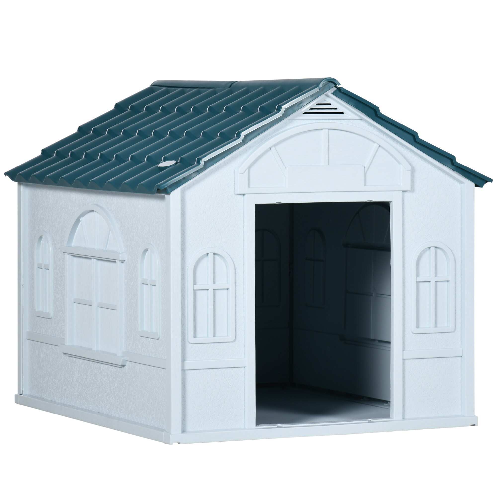 Cușcă pisici exterior PawHut Plastic