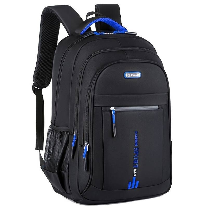 OEM Ghiozdan Spatios Negru-Albastru