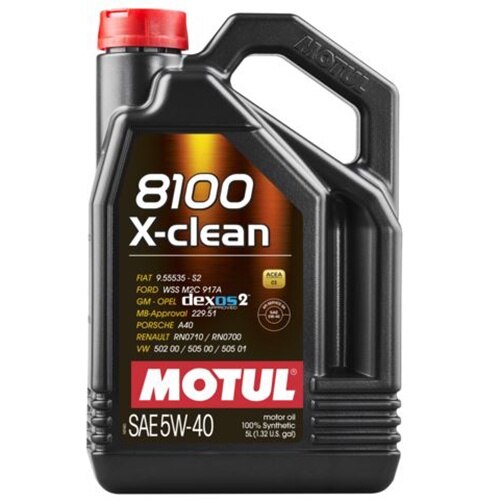 Motul 8100 X-Clean C3 5W40 5L