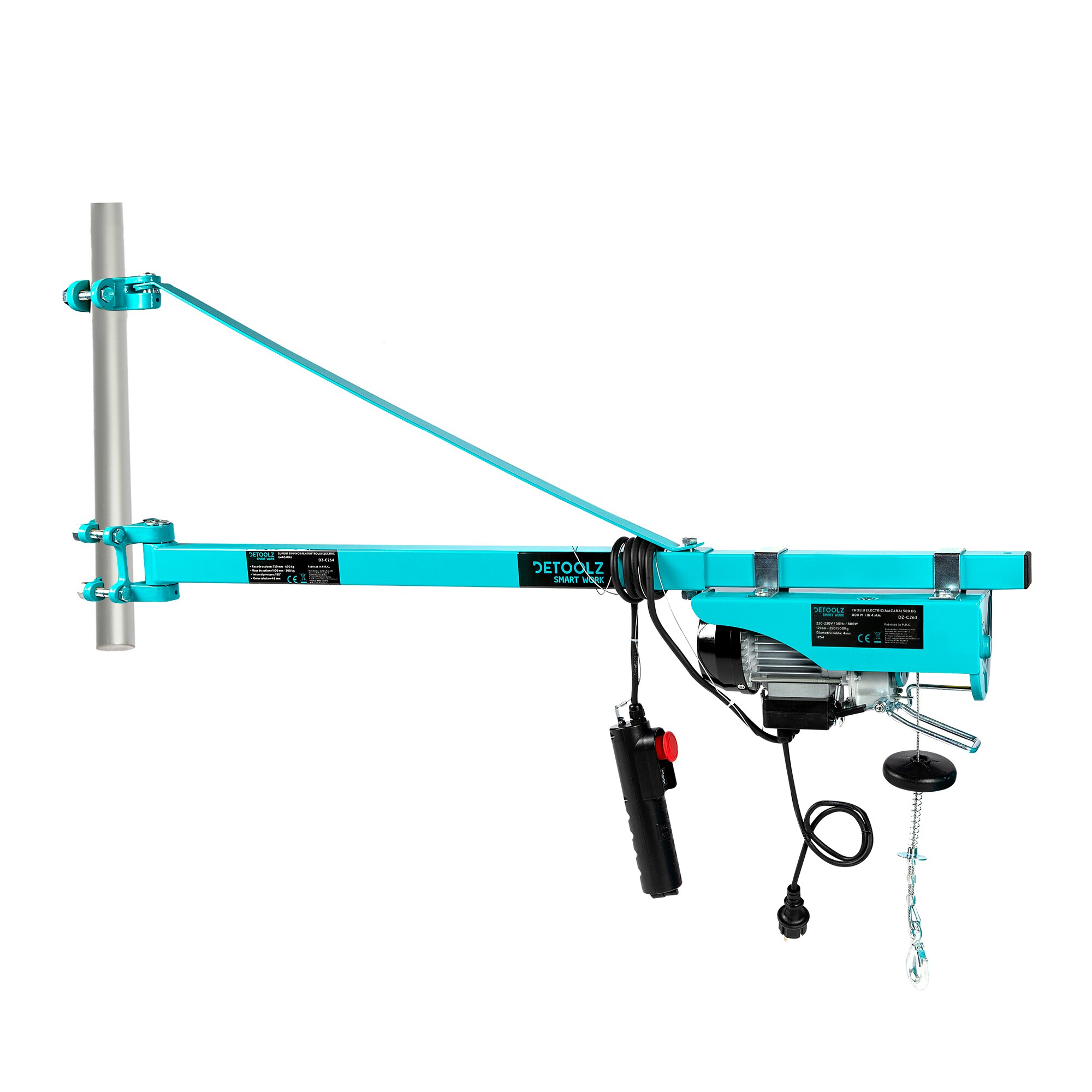Troliu electric Detoolz DZ-C263