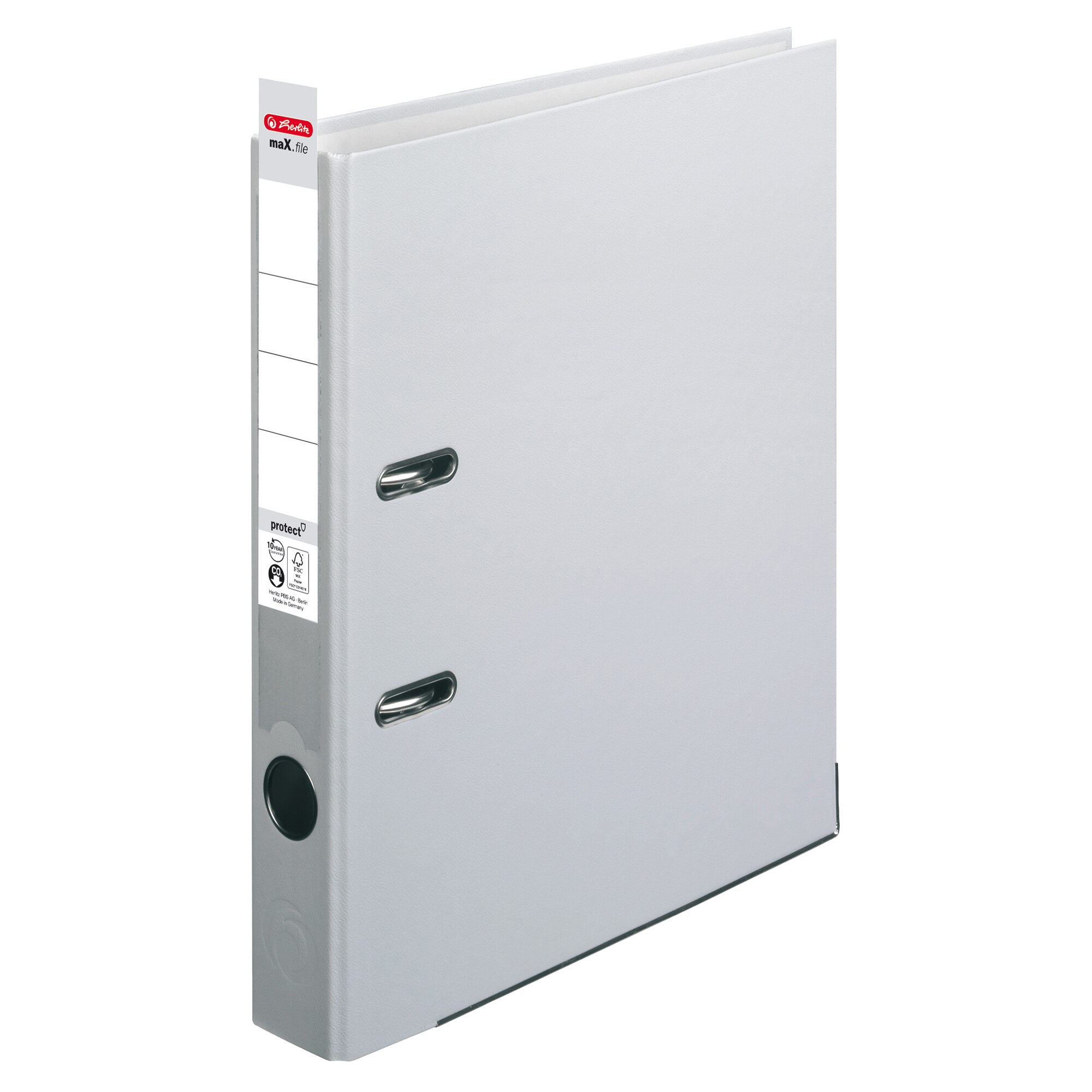 Biblioraft Herlitz A4 5 cm Gri